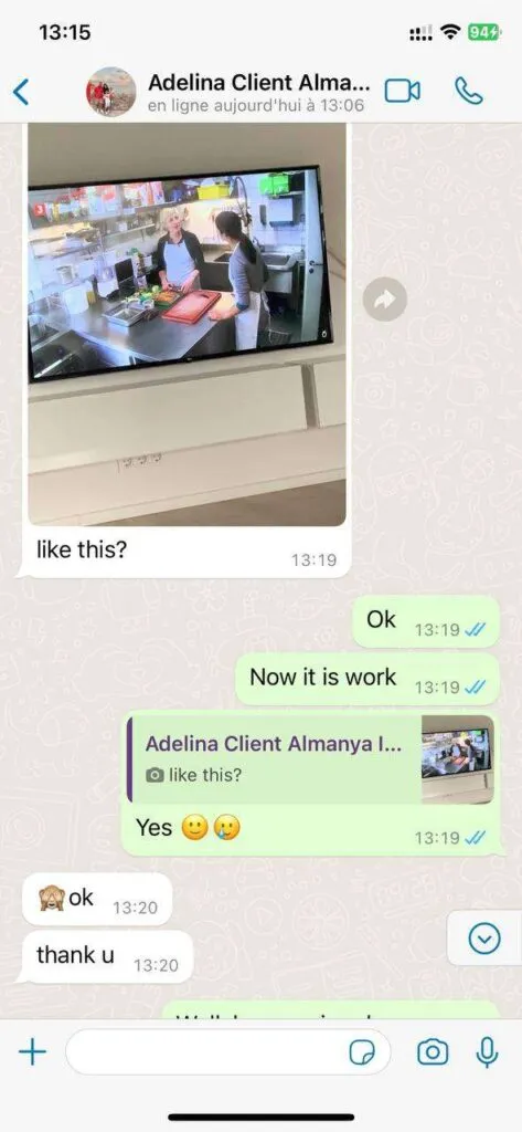 WhatsApp Support Chat Screenshot 4 tivorotv
